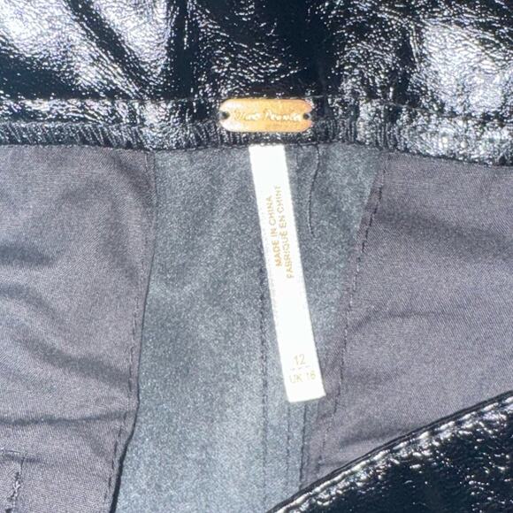 Free People Star-Crossed Lovers Vegan Straight-Leg Pants Size 12 - Picture 8 of 9